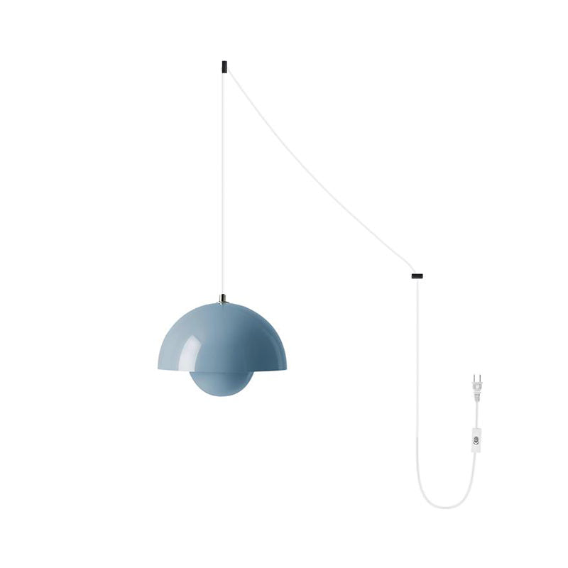 Plug In Pendelleuchte, Flowerpot Design Dimmbar mit Stecker