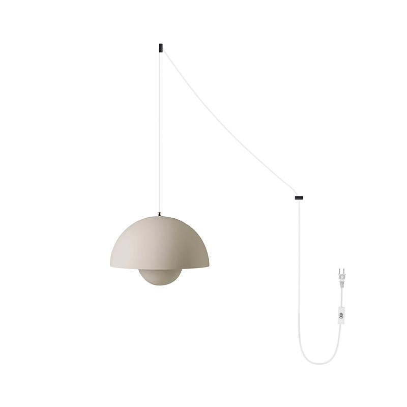 Plug In Pendelleuchte, Flowerpot Design Dimmbar mit Stecker