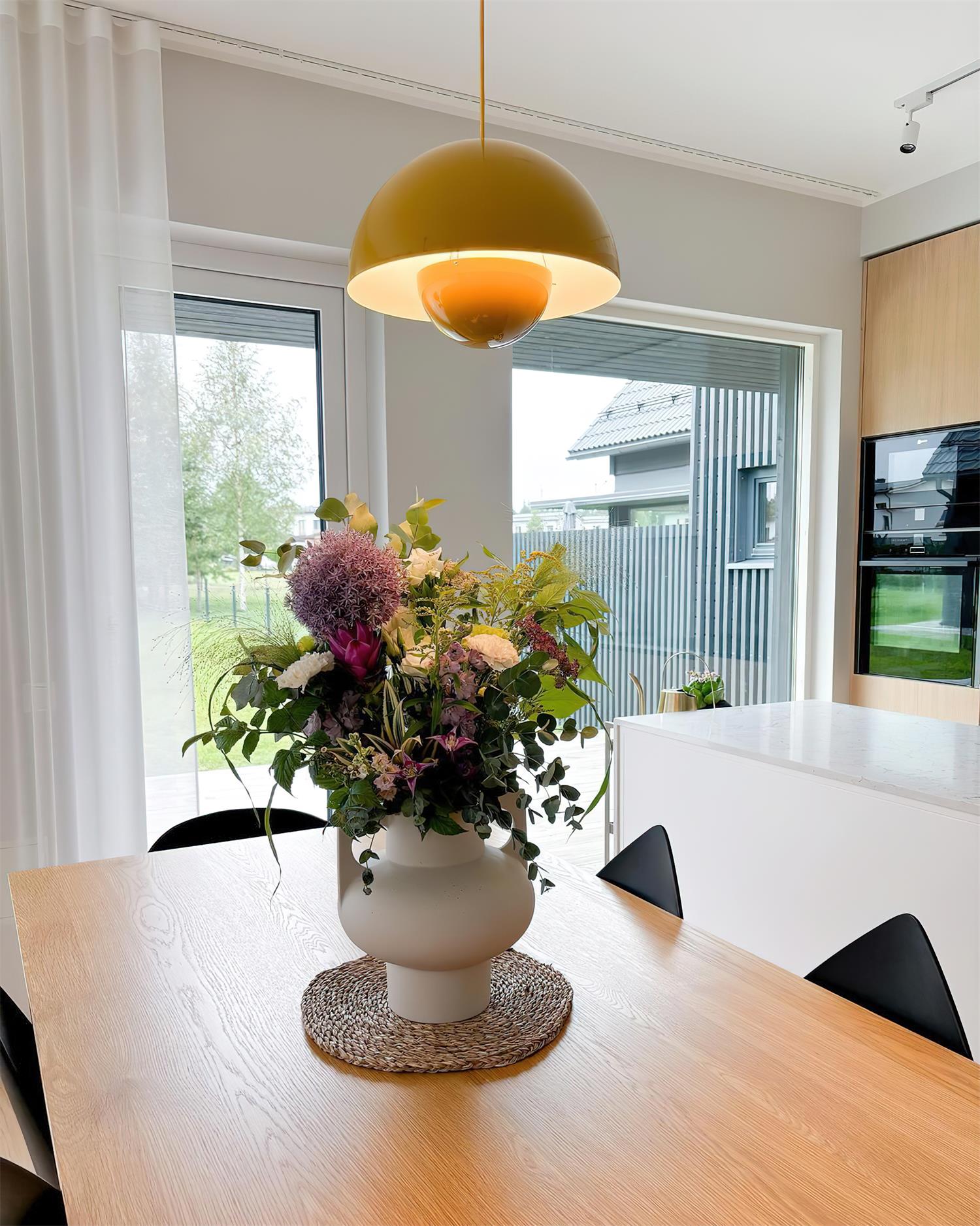 Plug In Pendelleuchte, Flowerpot Design Dimmbar mit Stecker