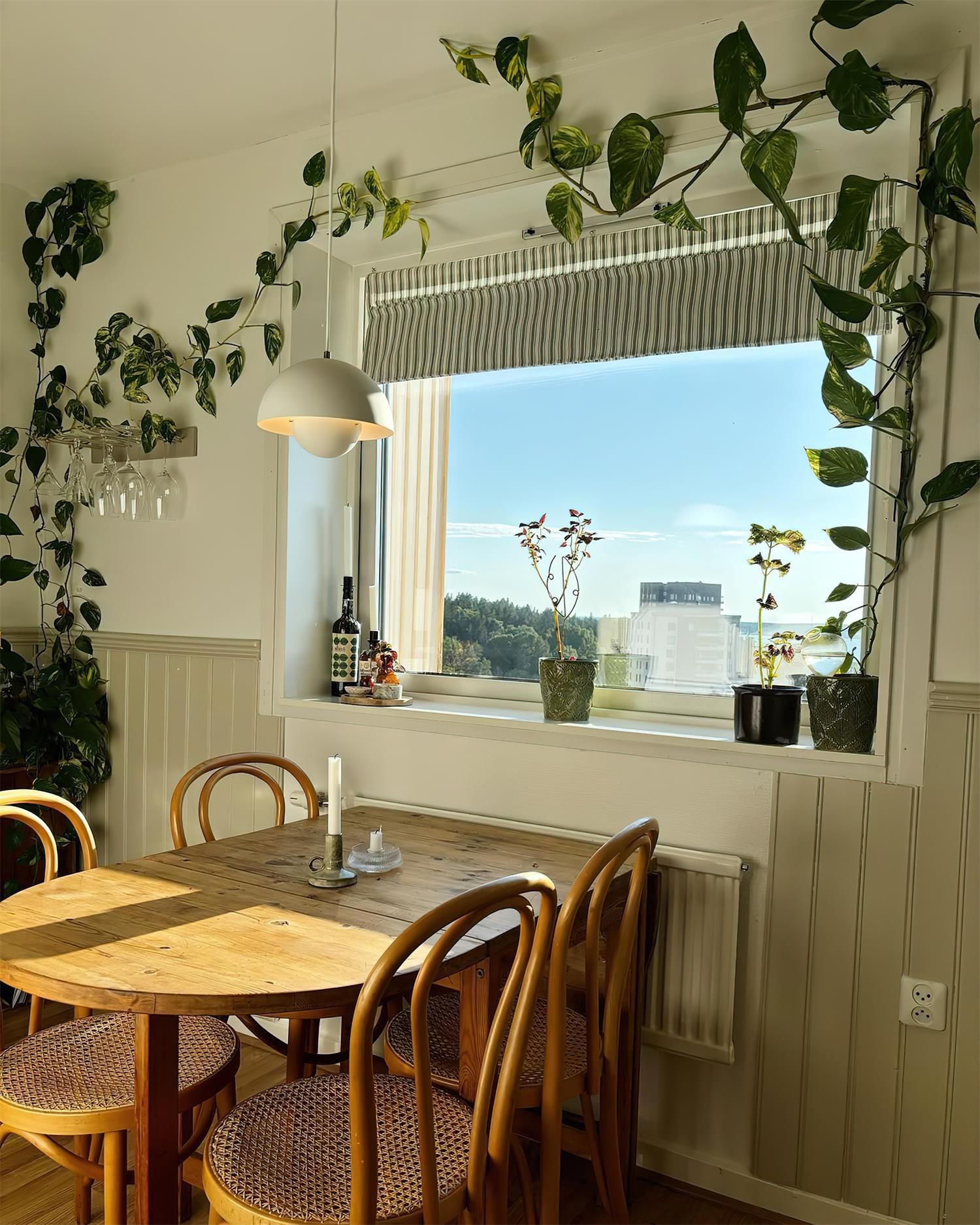 Plug In Pendelleuchte, Flowerpot Design Dimmbar mit Stecker
