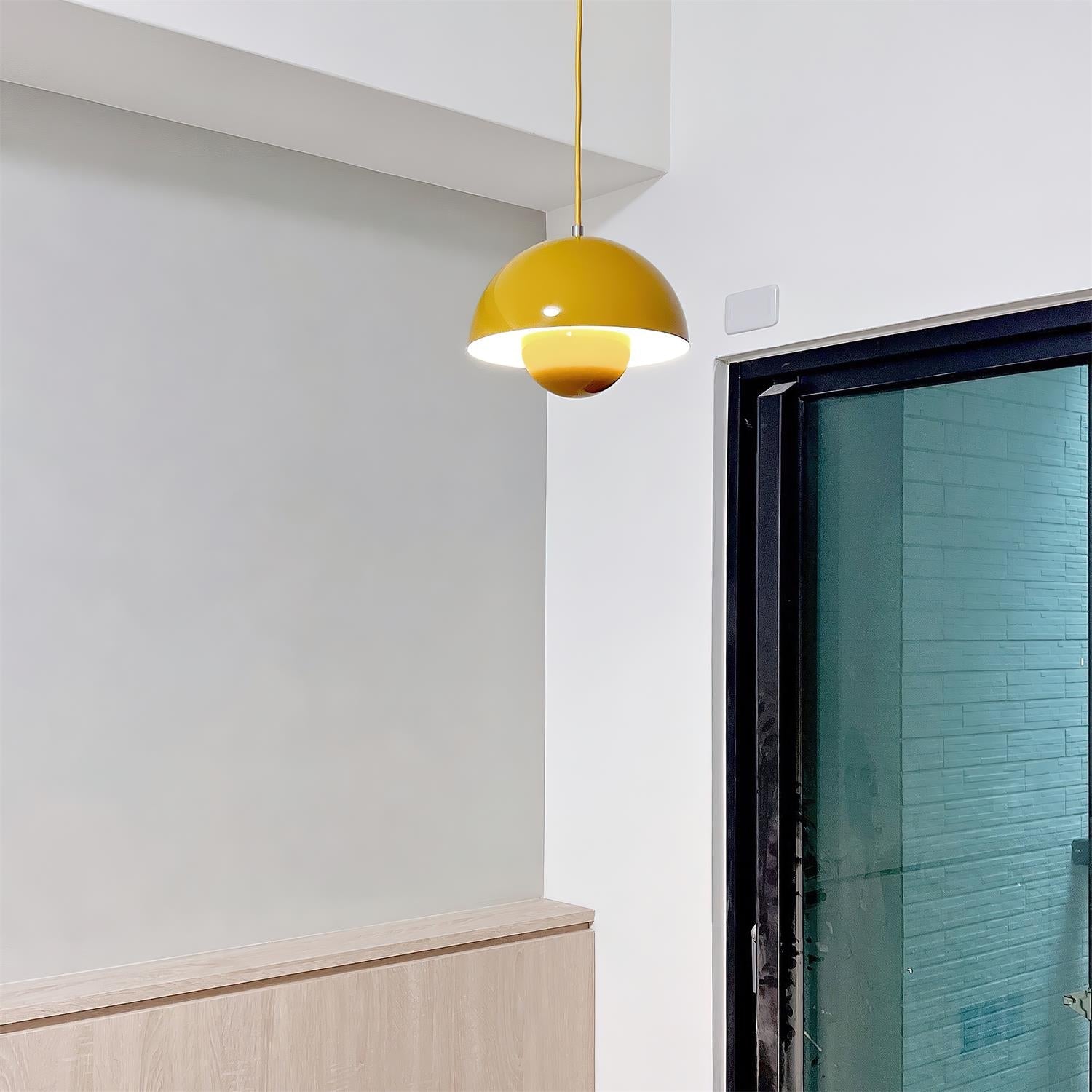 Plug In Pendelleuchte, Flowerpot Design Dimmbar mit Stecker