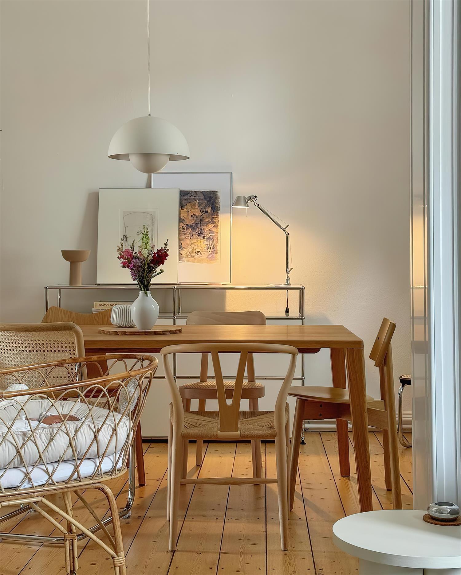 Plug In Pendelleuchte, Flowerpot Design Dimmbar mit Stecker