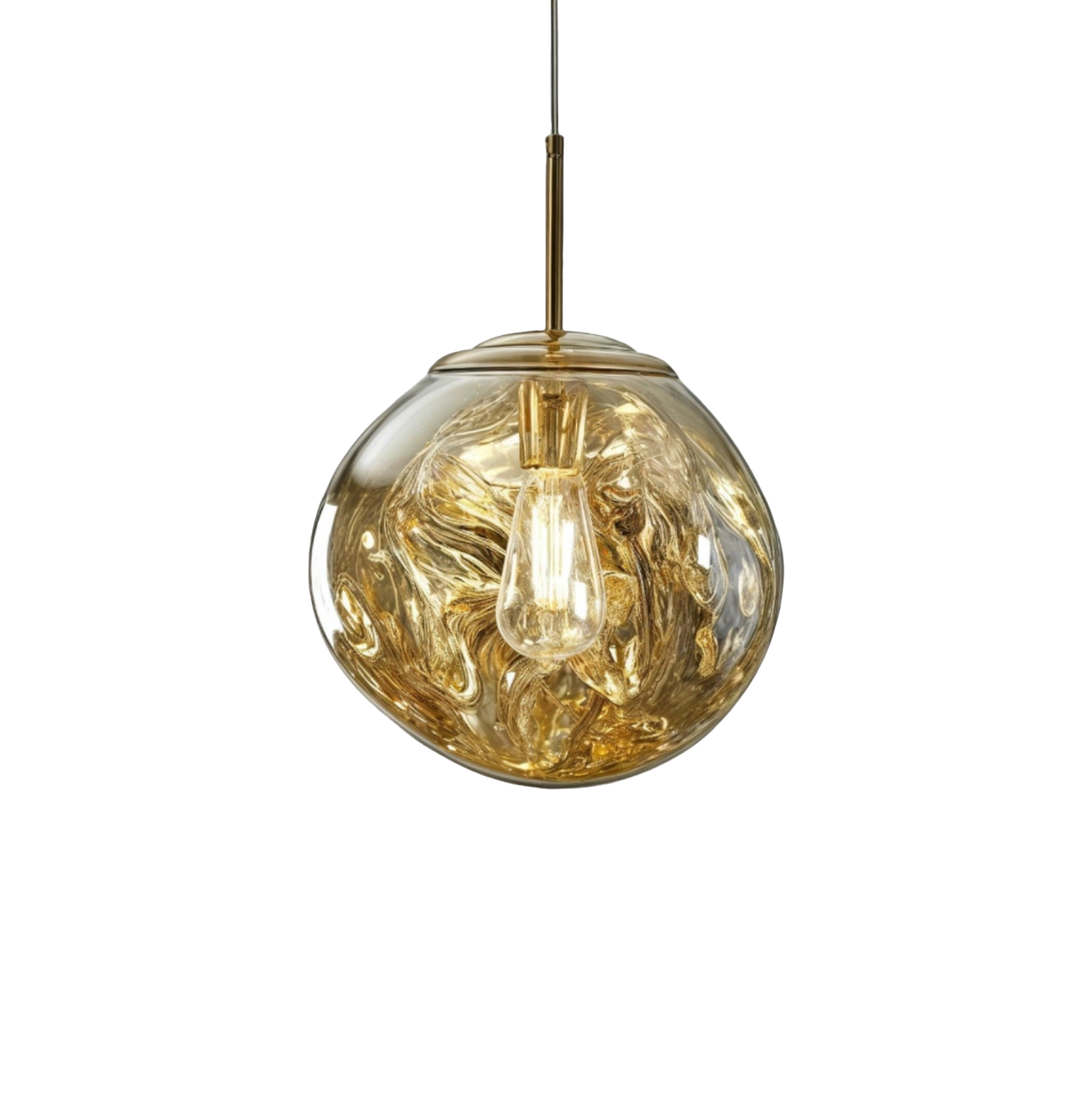 LED Pendelleuchte Acryl rund, Moderne Hängelampe farbig