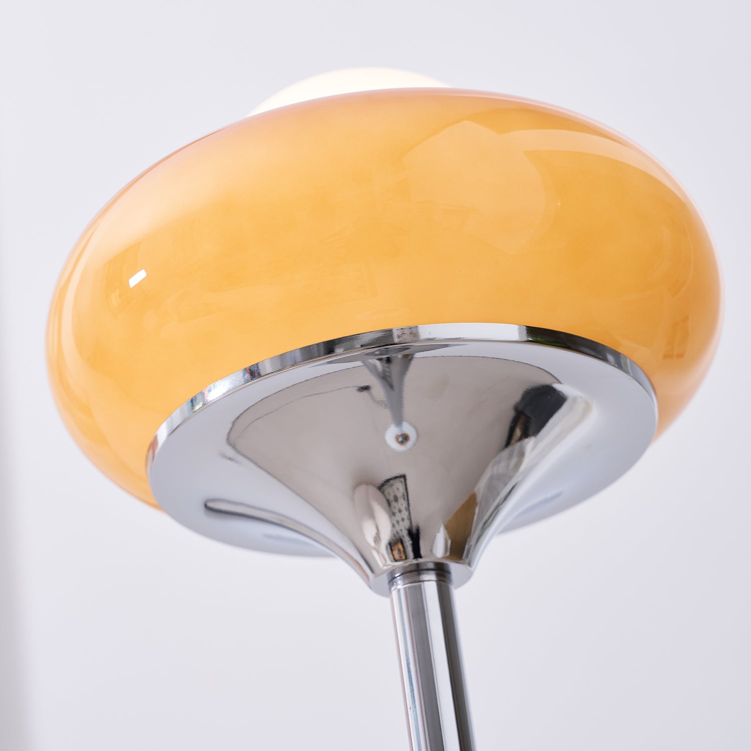 Kugel Stehlampe Chrom, Vintage Design Stehleuchte E27 Wohnzimmer