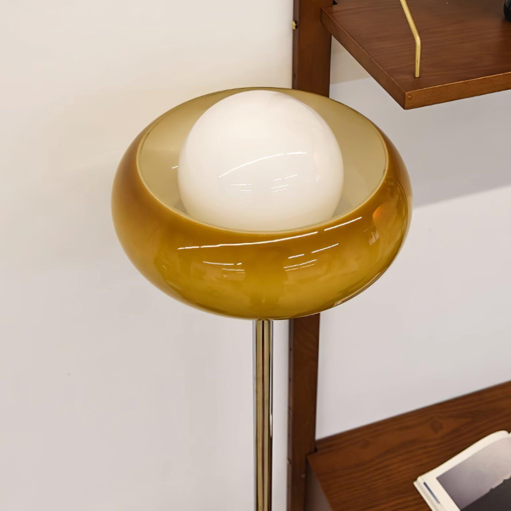 Kugel Stehlampe Chrom, Vintage Design Stehleuchte E27 Wohnzimmer