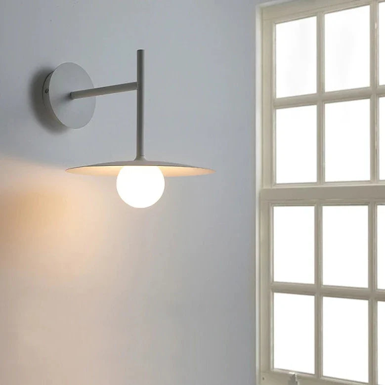 LED Wandleuchte verstellbar, Leselampe Wand schwarz grau weiß