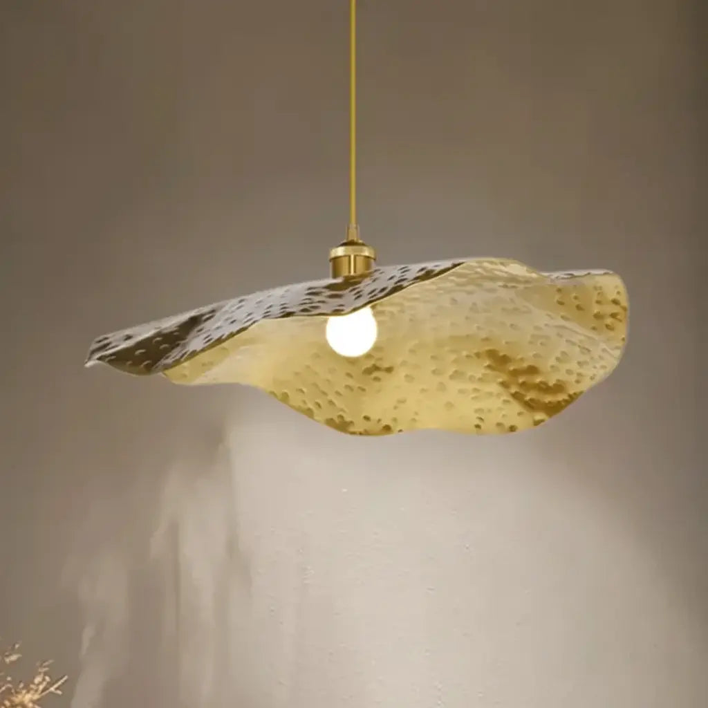 Hängelampe Rund Gold, Pendelleuchte Kugel E27 30/40/50 cm