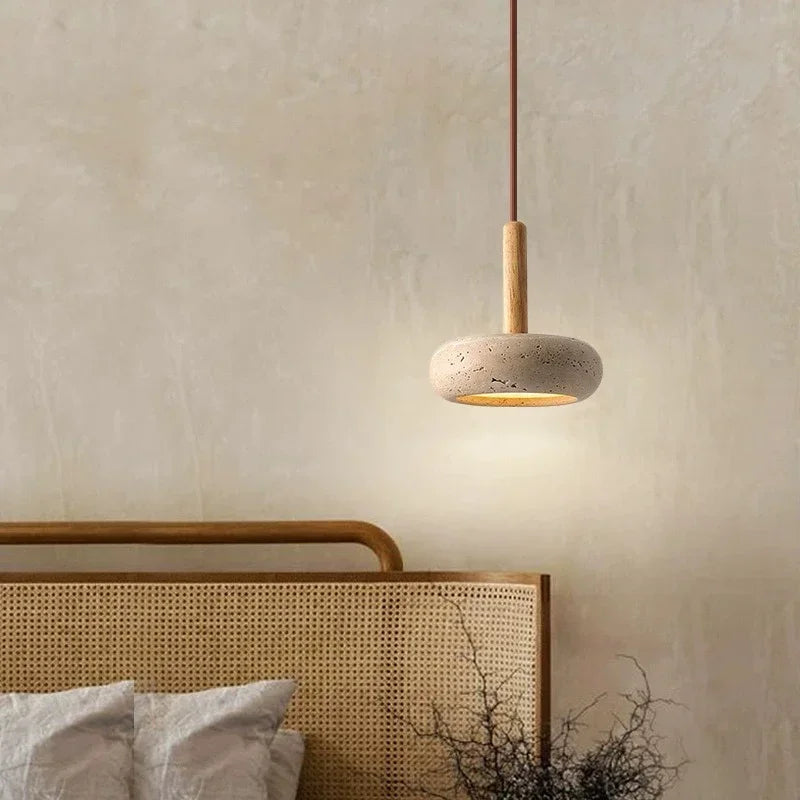 Hängelampe Marmor LED, Moderne Pendelleuchte Schwarz für Esstisch