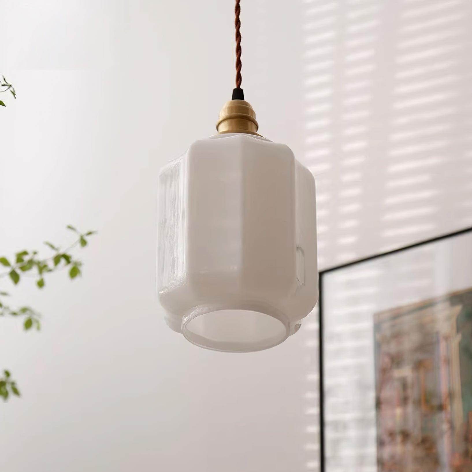 Pendelleuchte Glas Messing, Modernes Design Dimmbar E27