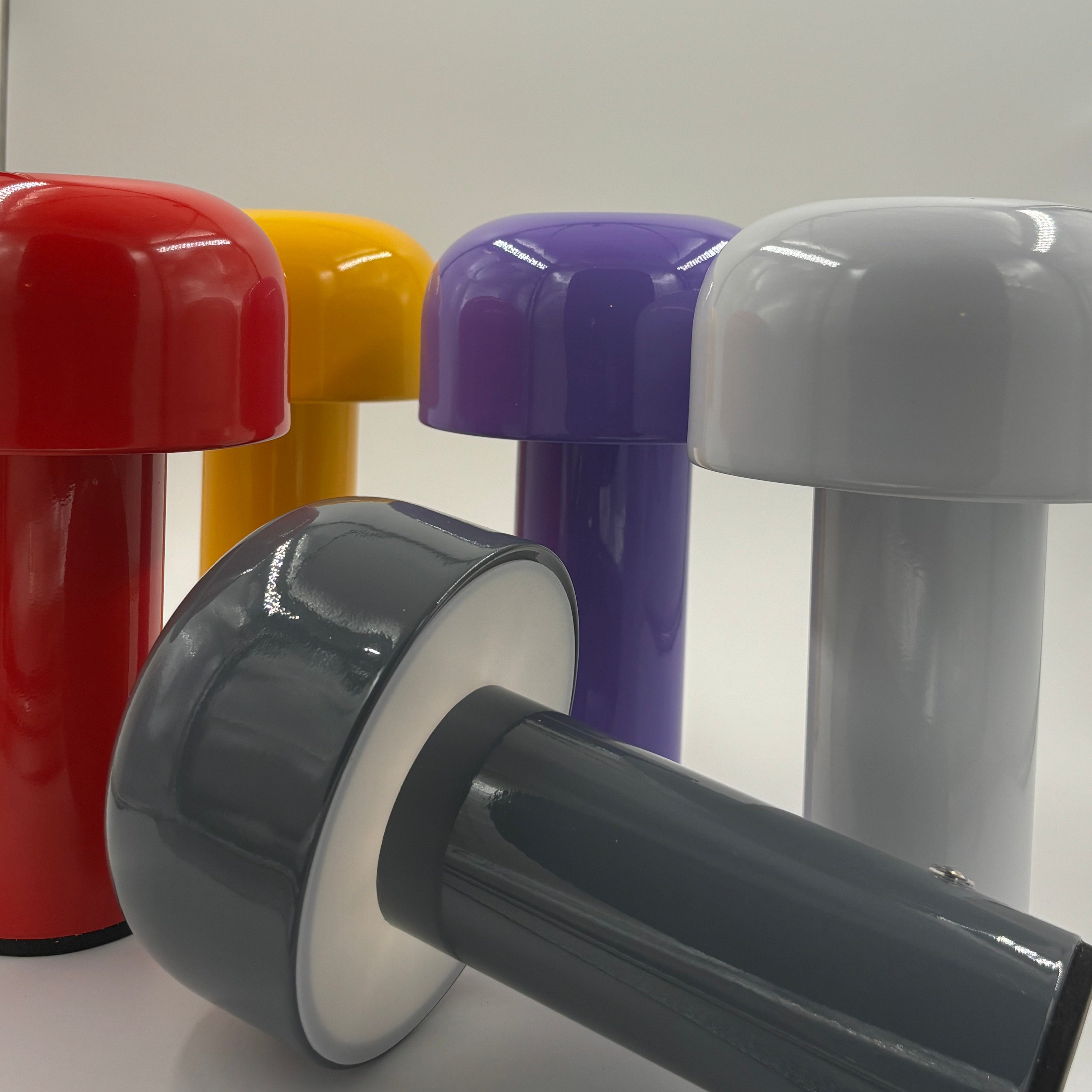 LED Pilzlampe kabellos, Akku, Touch dimmbar, IP65