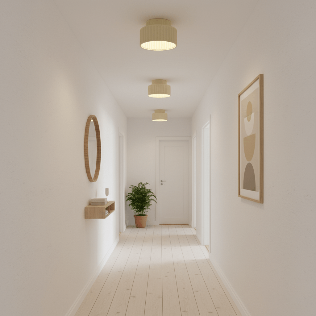 LED Deckenleuchte rund, Wandleuchte modern E27