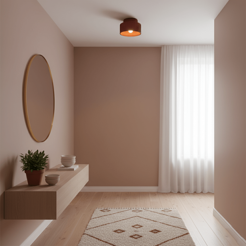 LED Deckenleuchte rund, Wandleuchte modern E27