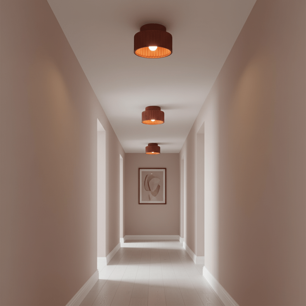 LED Deckenleuchte rund, Wandleuchte modern E27