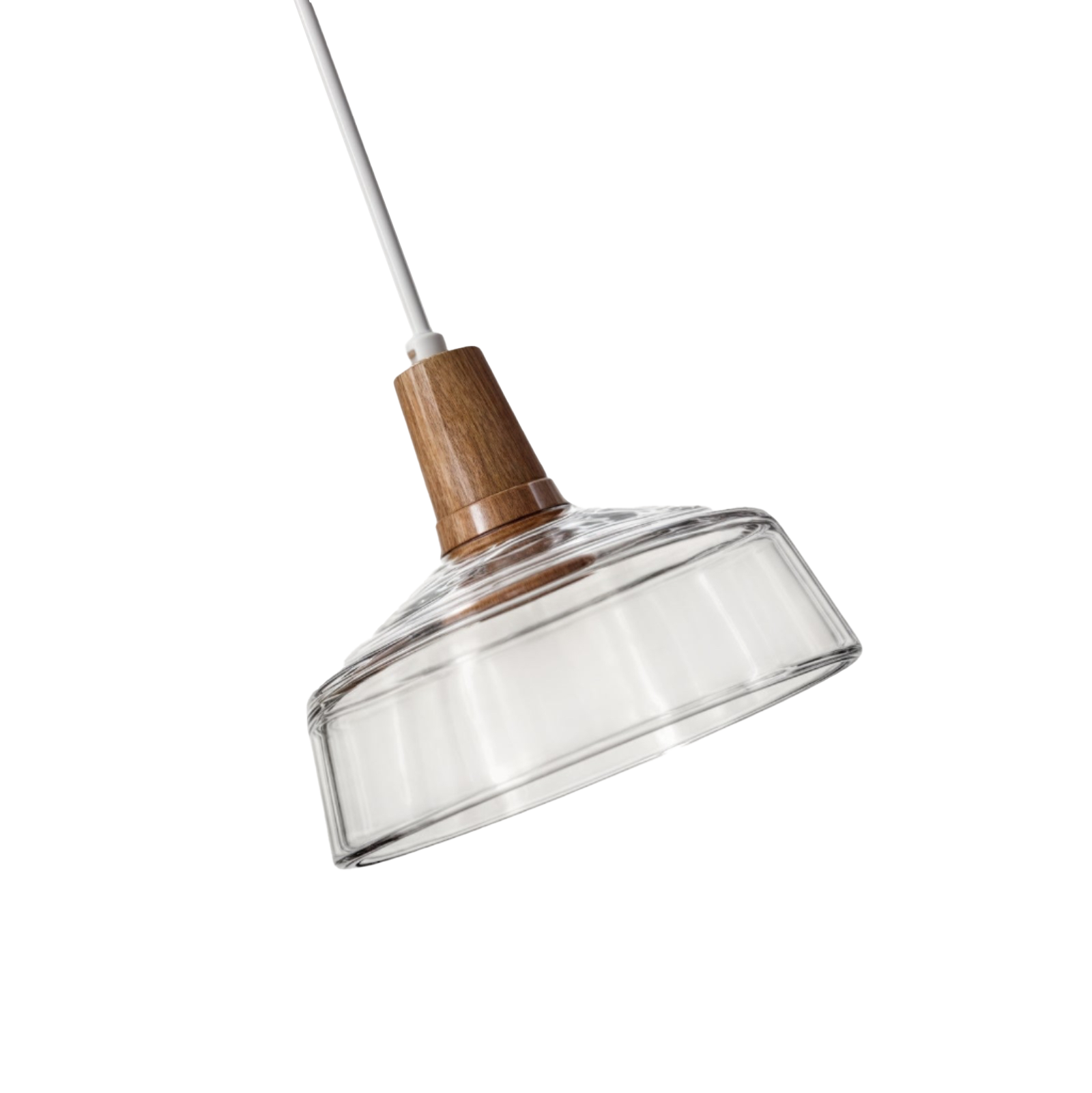 Moderne Glas-Deckenlampe