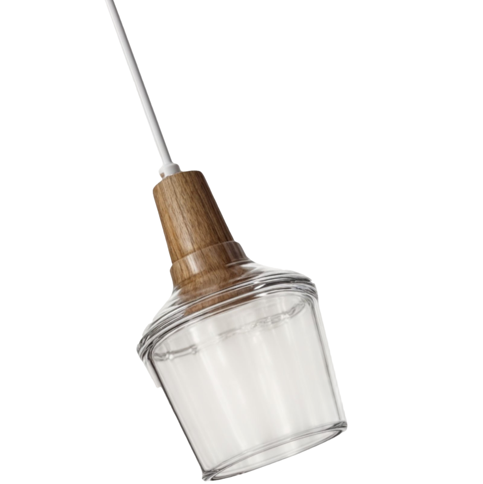 Moderne Glas-Deckenlampe