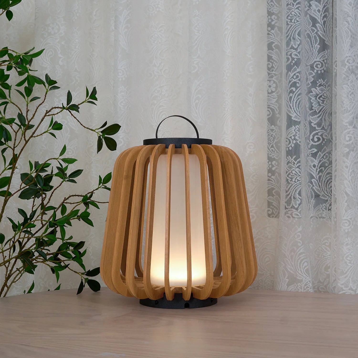 Outdoor Tischleuchte Wiederaufladbar, Kabelloses Design LED Dimmbar