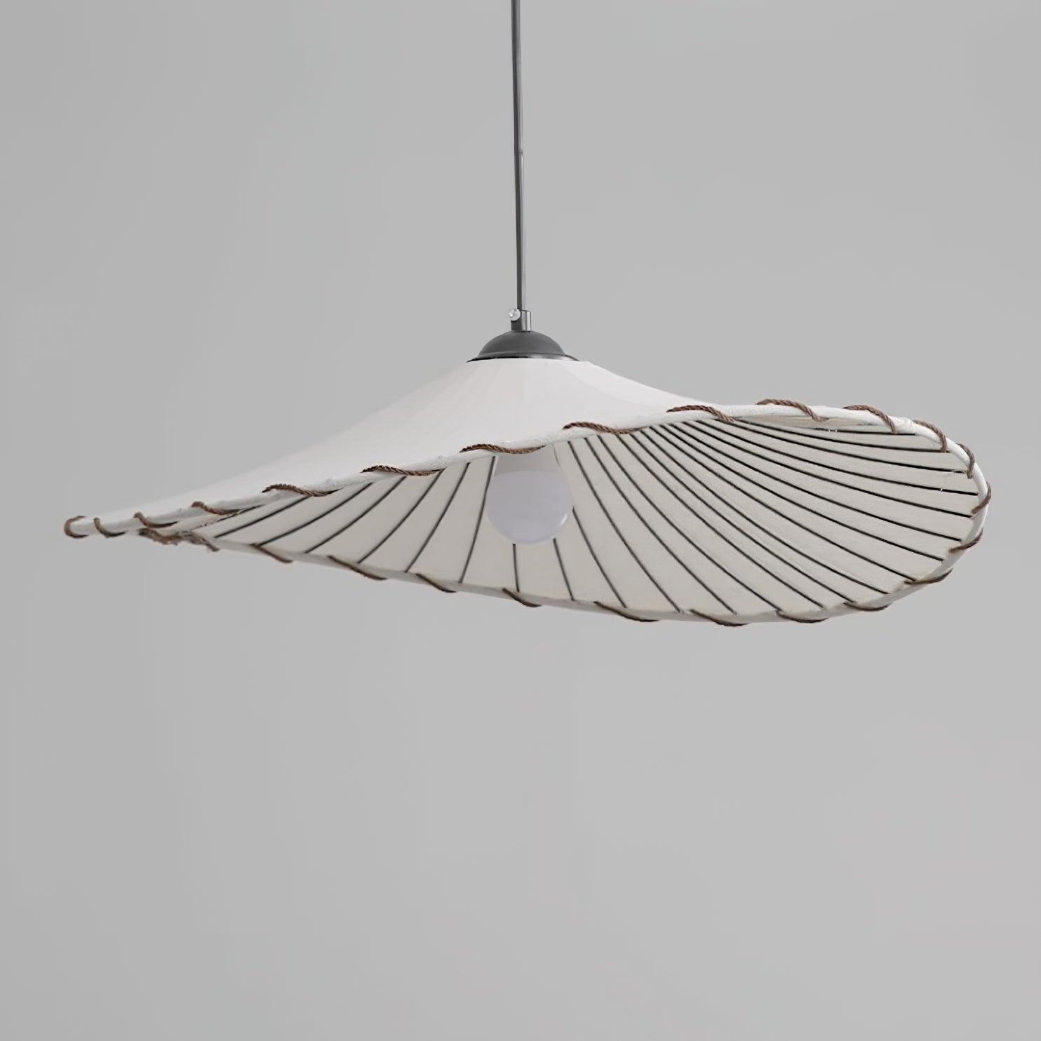 Hängeleuchte Rattan Natur Ø50 cm, Boho Design Handgefertigt