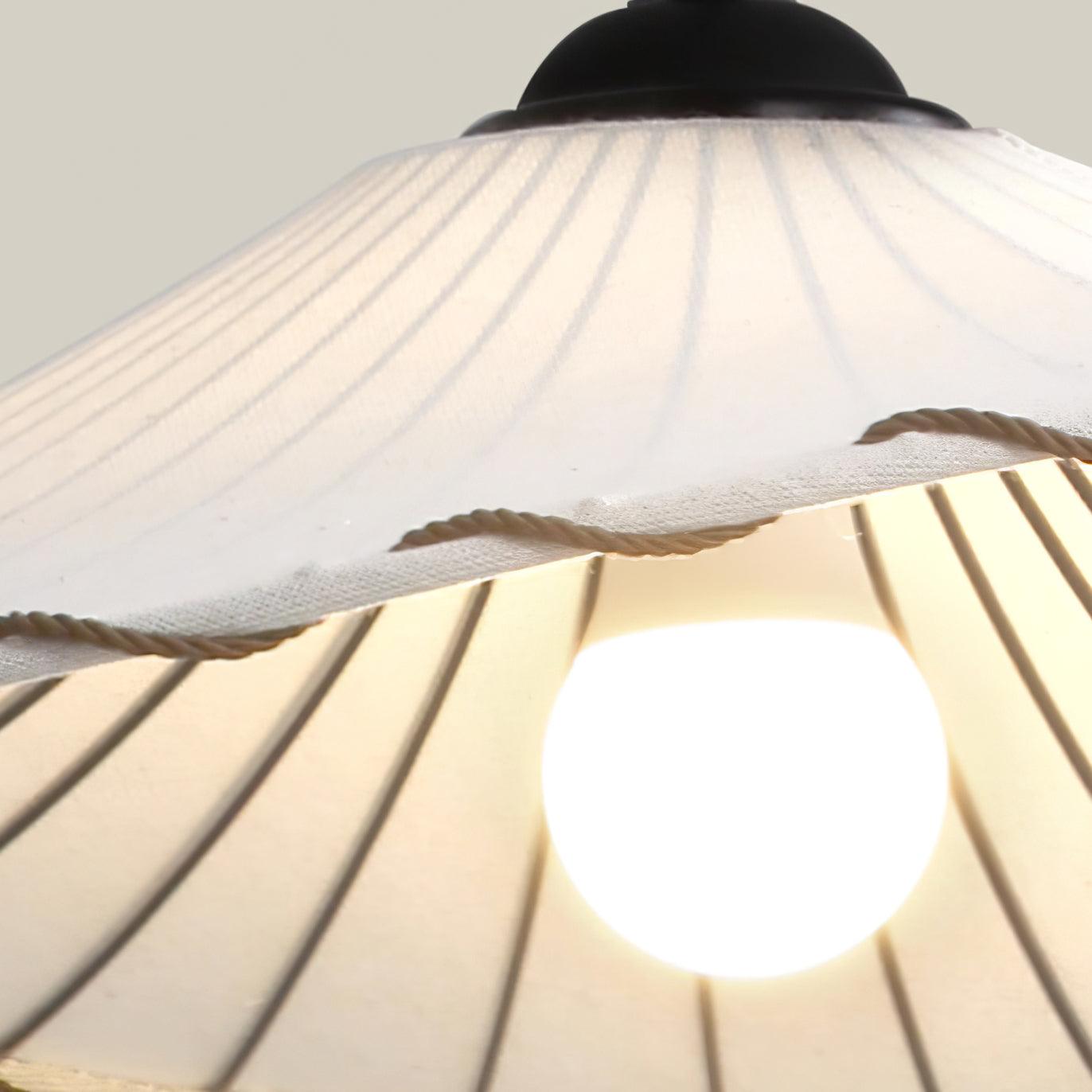 Hängeleuchte Rattan Natur Ø50 cm, Boho Design Handgefertigt