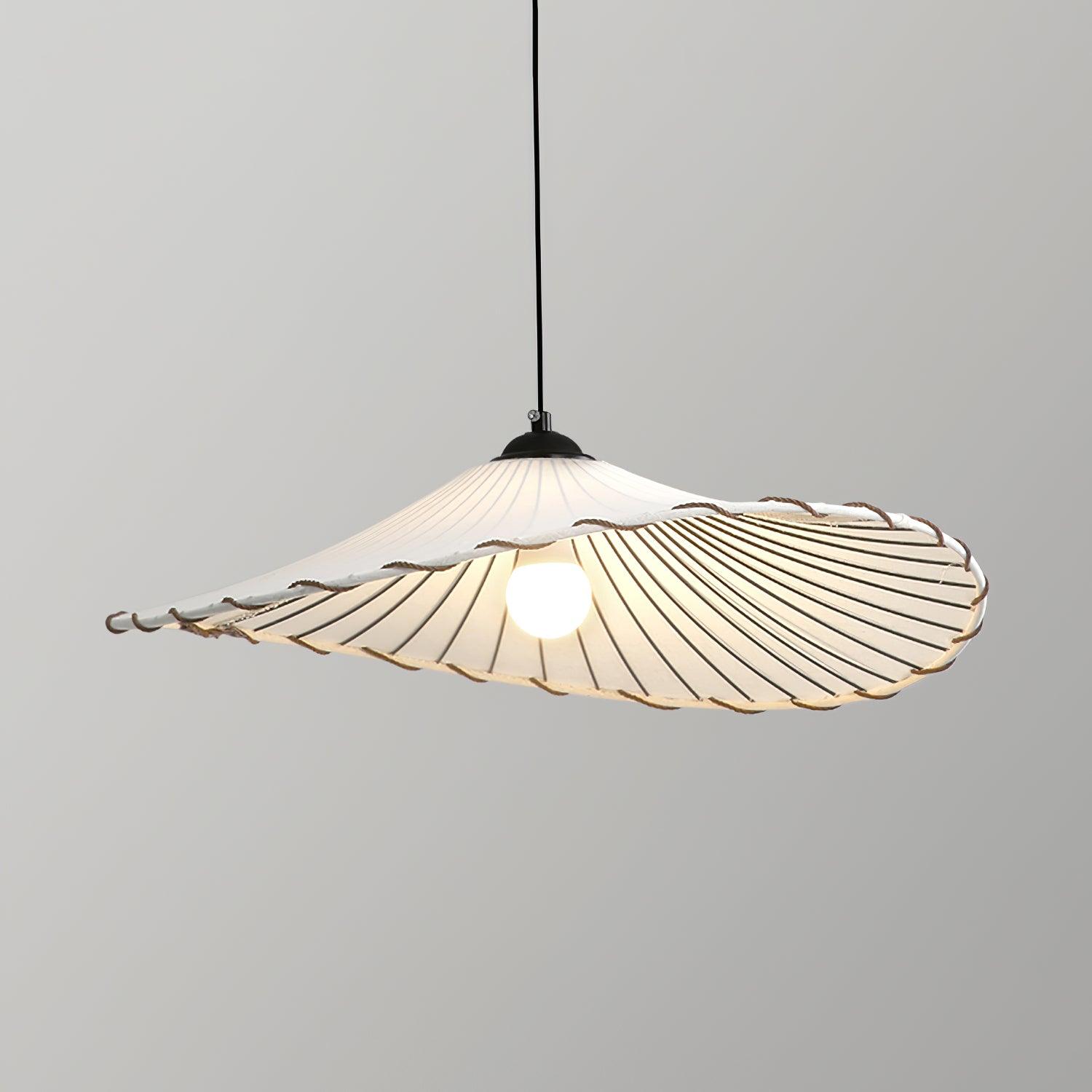 Hängeleuchte Rattan Natur Ø50 cm, Boho Design Handgefertigt