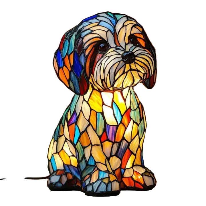 Hund Lampe LED, Deko Nachtlicht Hund