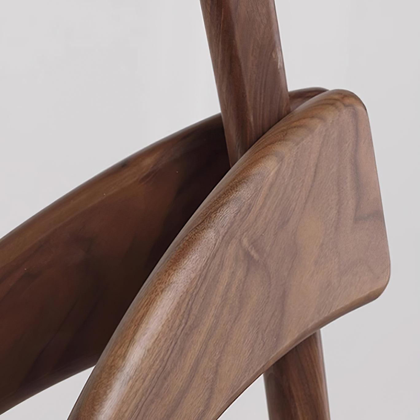 Stehlampe Stoff Holz Rund, Design Stehleuchte Skandinavisch E27