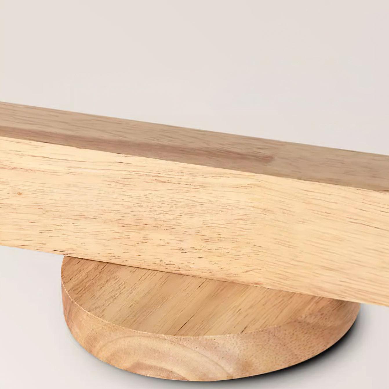 LED Schienenleuchte Holz Gold, Deckenstrahler Linear 42–120 cm