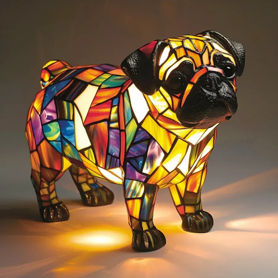 Hund Lampe LED, Deko Nachtlicht Hund