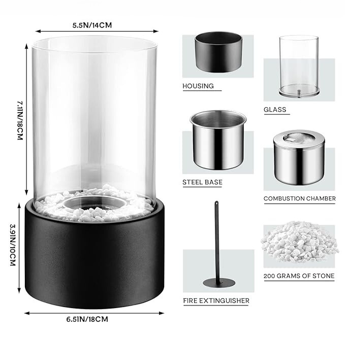 Luxuriöse runde Öllampe