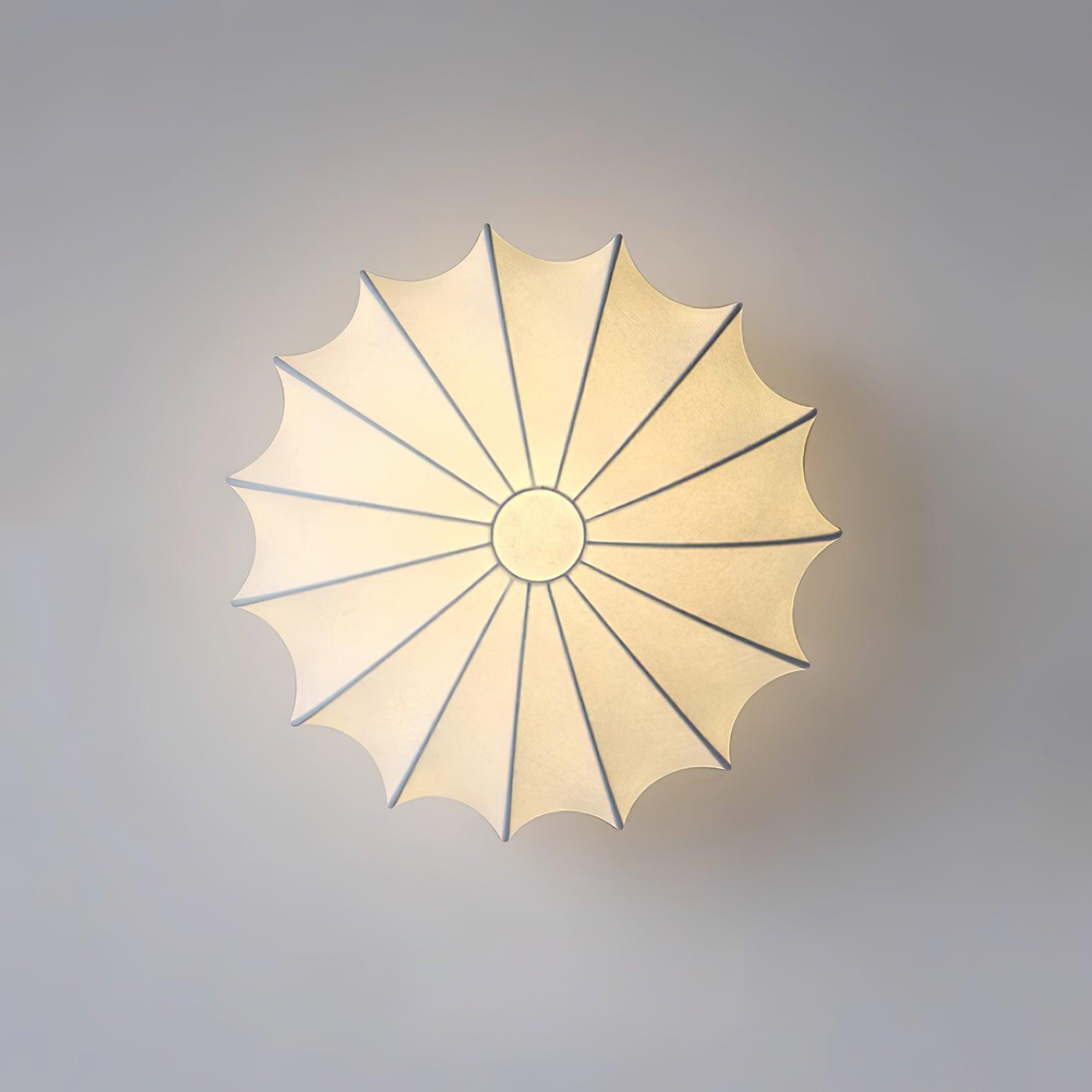 Deckenleuchte Bubble Rund Stoff, Design Deckenlampe 40/60/80 cm