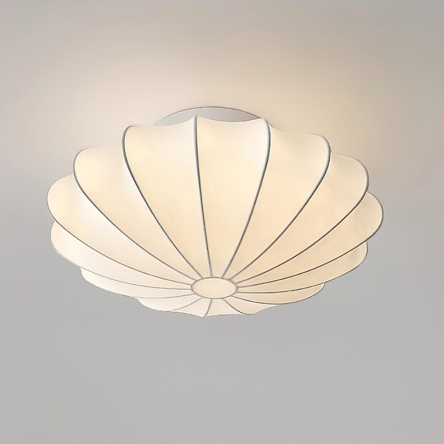 Deckenleuchte Bubble Rund Stoff, Design Deckenlampe 40/60/80 cm