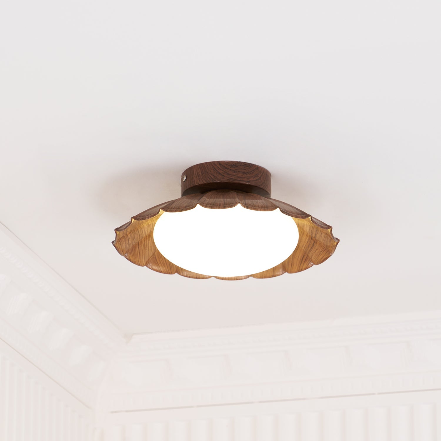 LED Deckenleuchte Wolke Rund,  Deckenlampe Modern 3000K