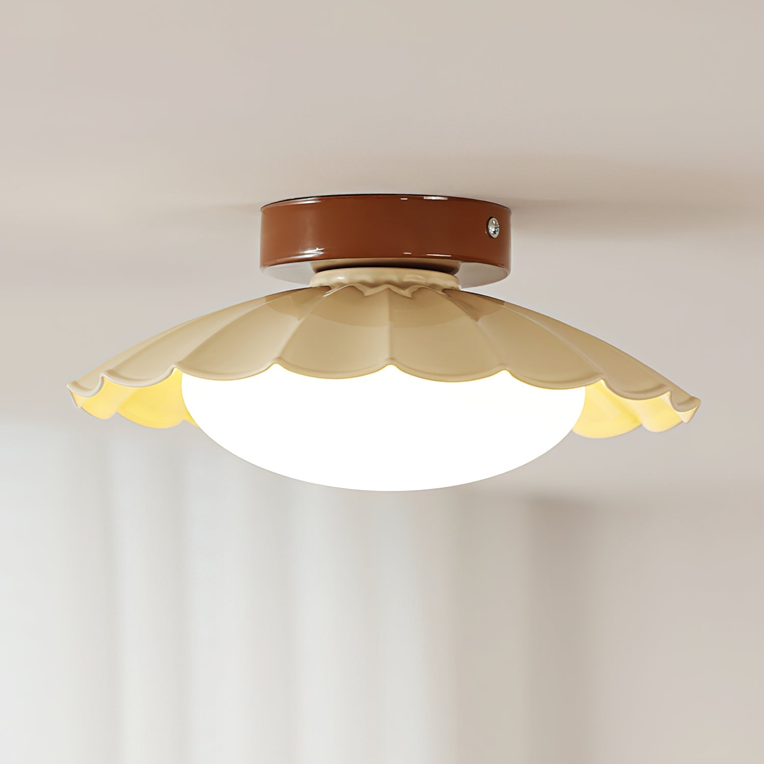 LED Deckenleuchte Wolke Rund,  Deckenlampe Modern 3000K