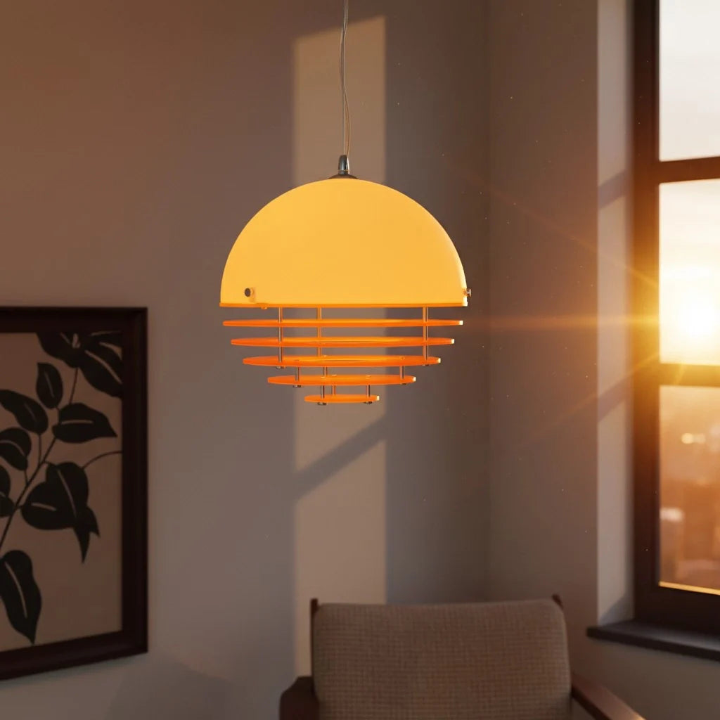 Keramik Wandleuchte Blume, LED Wandlampe rund modern