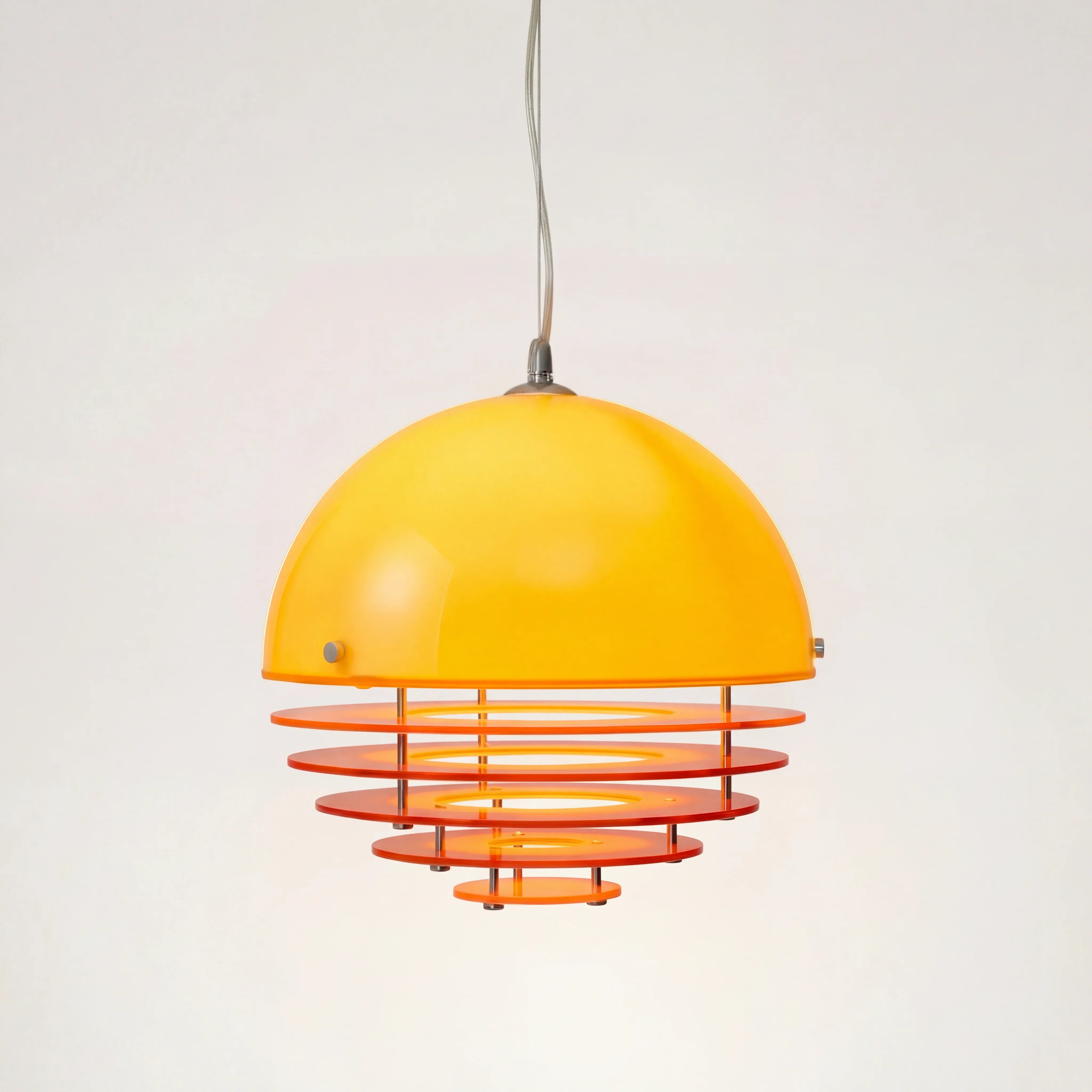 Keramik Wandleuchte Blume, LED Wandlampe rund modern