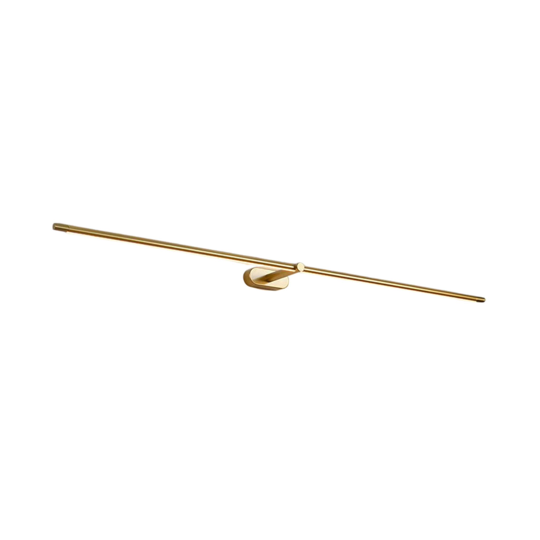 Kabellose LED Wandleuchte Linearm, Bilderleuchte Dimmbar USB 68–128 cm