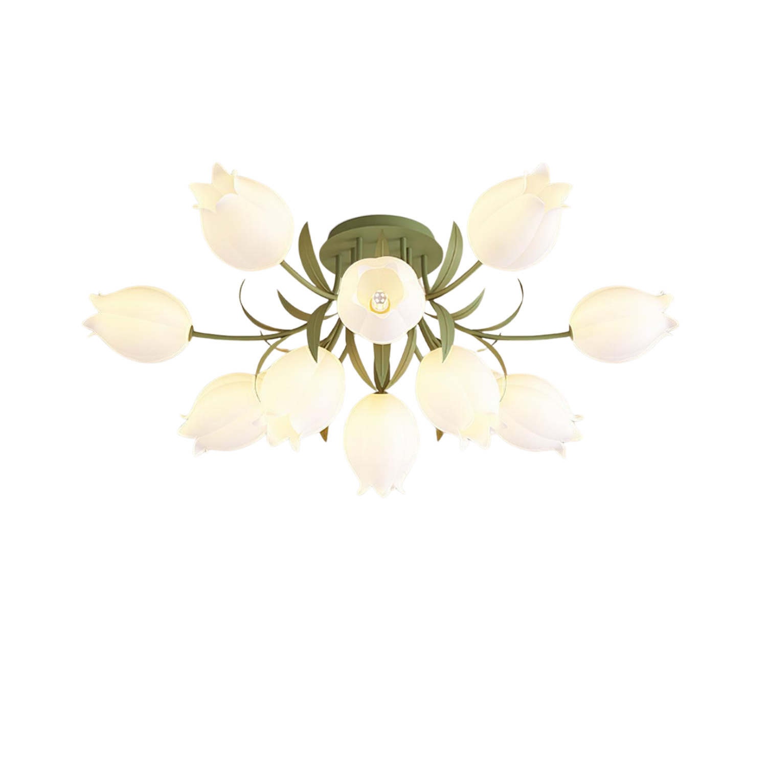 Deckenleuchte Blumen Mehrflammig, LED Deckenlampe Modern 3/9/12 Flammig