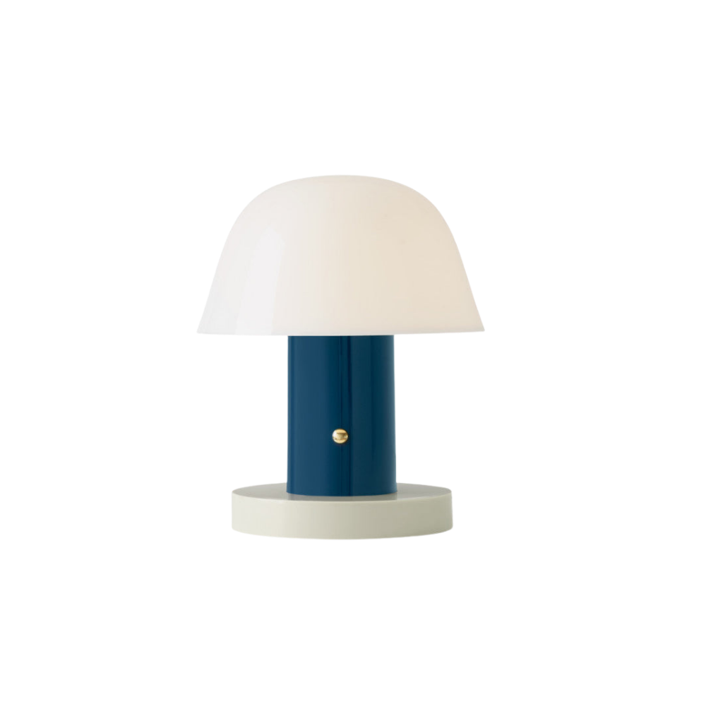 Pilzlampe Touch Dimmbar, Kabellose LED Tischlampe Wiederaufladbar