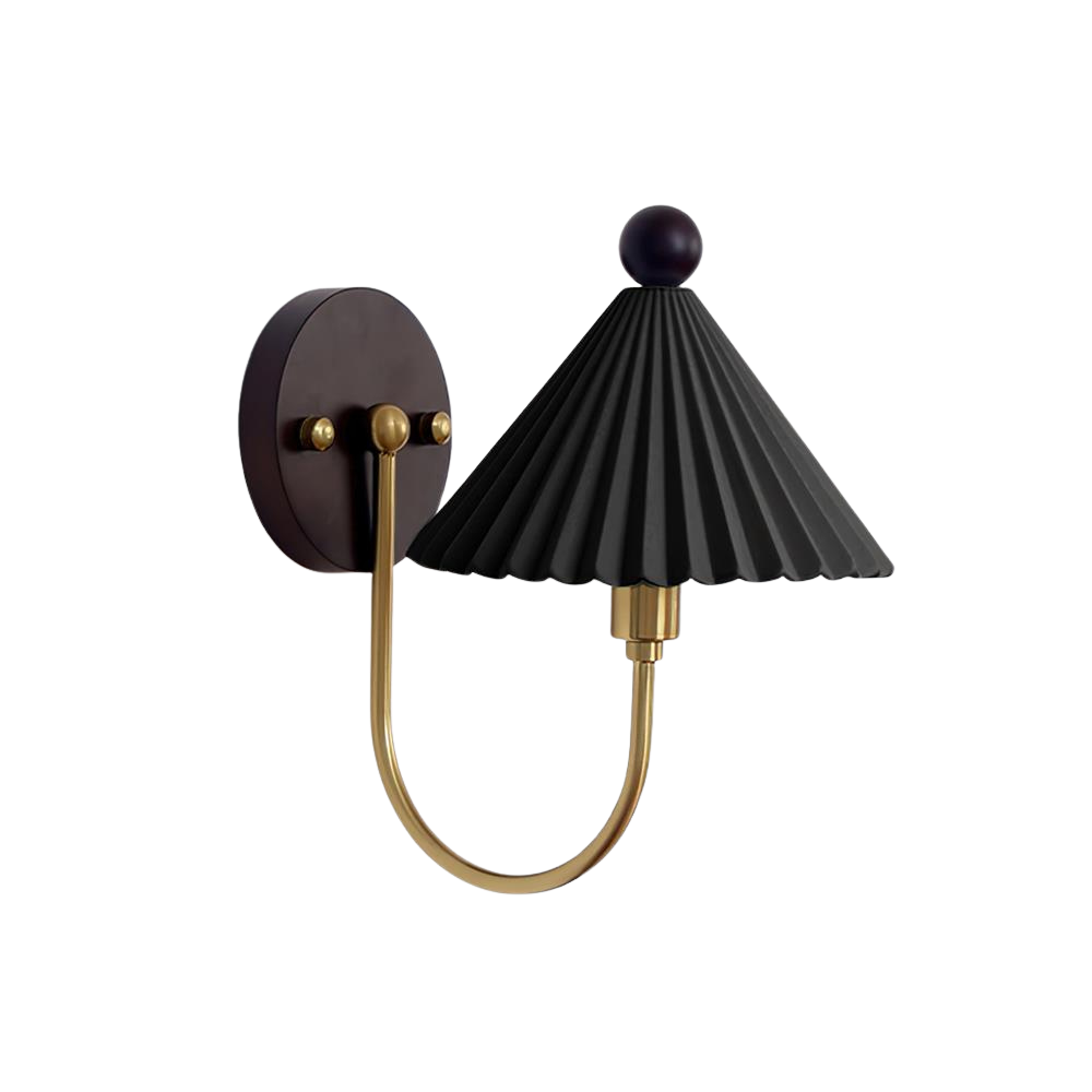 Keramik Wandlampe, Handgefertigtes Vintage Design Dimmbar