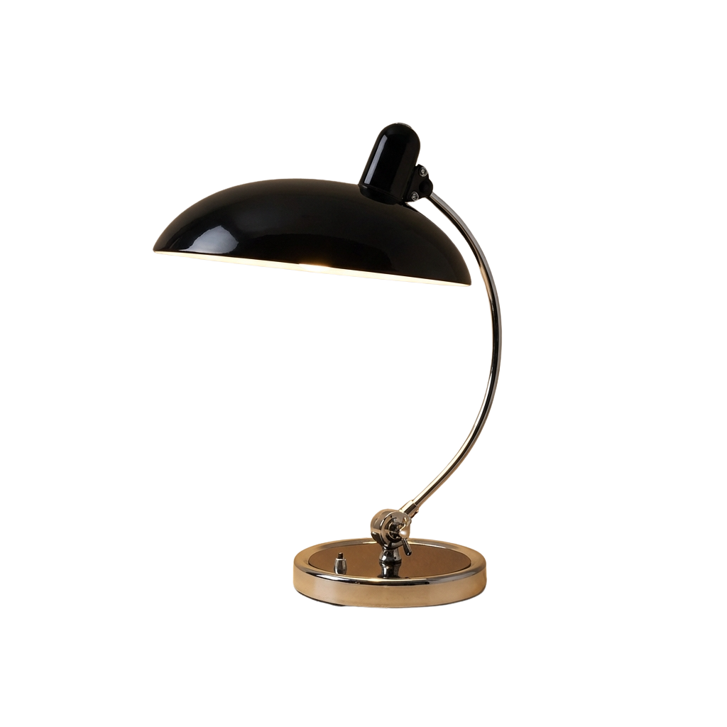 Tischlampe Metall Vintage, Dänisches Design für Schreibtisch