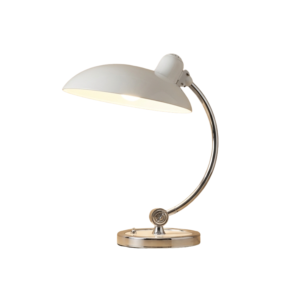 Tischlampe Metall Vintage, Dänisches Design für Schreibtisch
