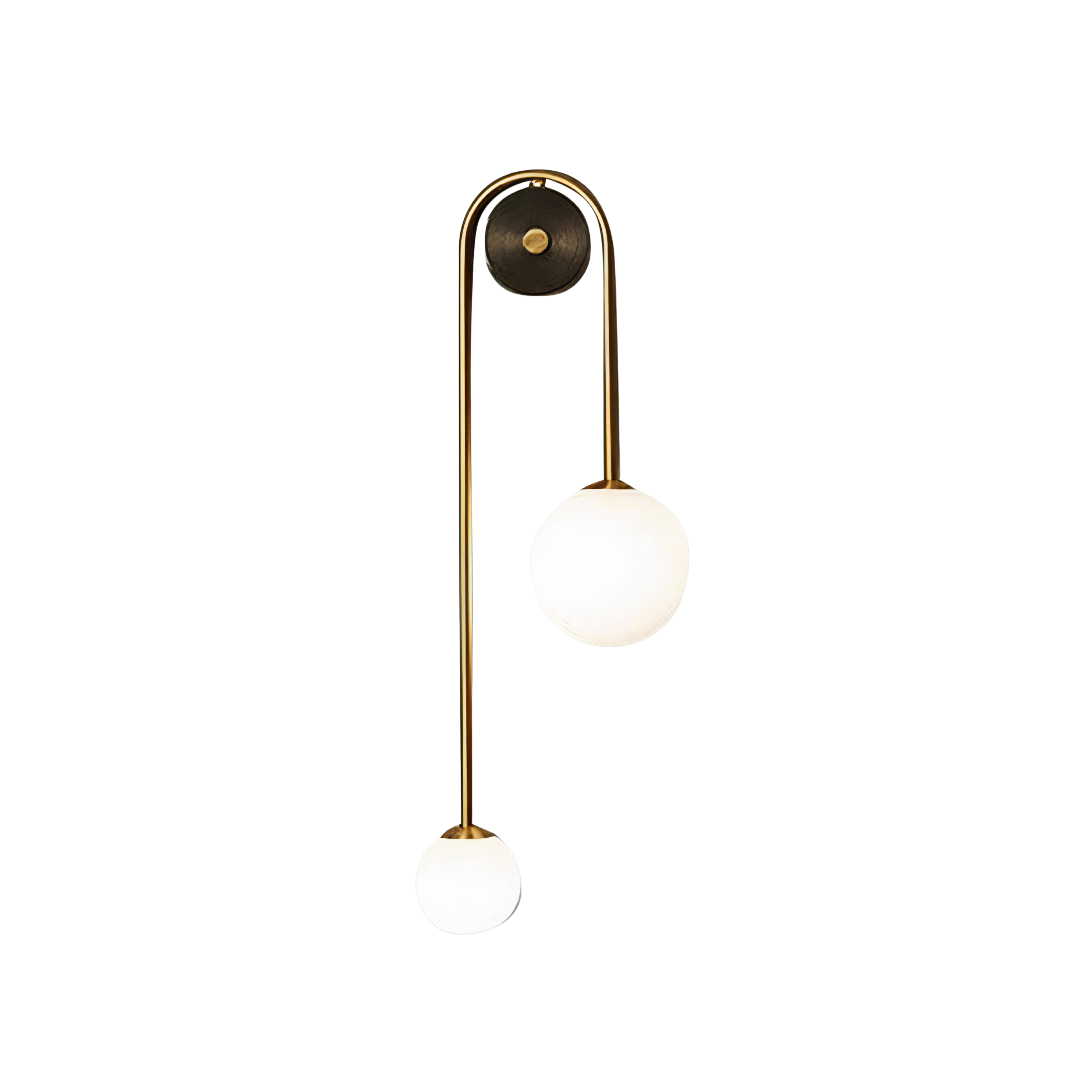 Moderne nordische goldene Wandleuchten