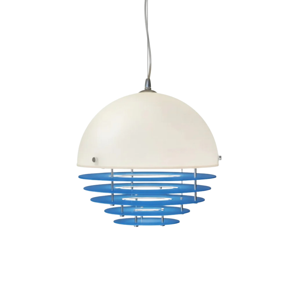 Keramik Wandleuchte Blume, LED Wandlampe rund modern