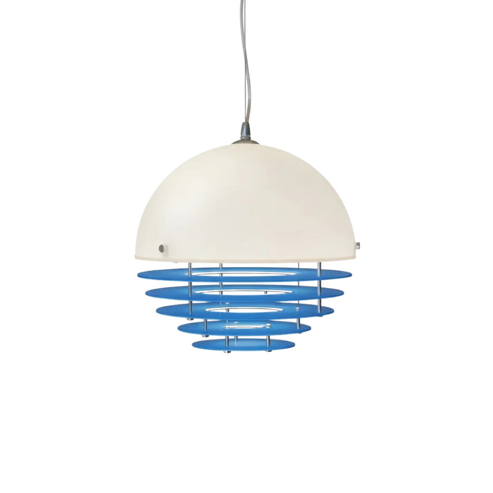 Keramik Wandleuchte Blume, LED Wandlampe rund modern