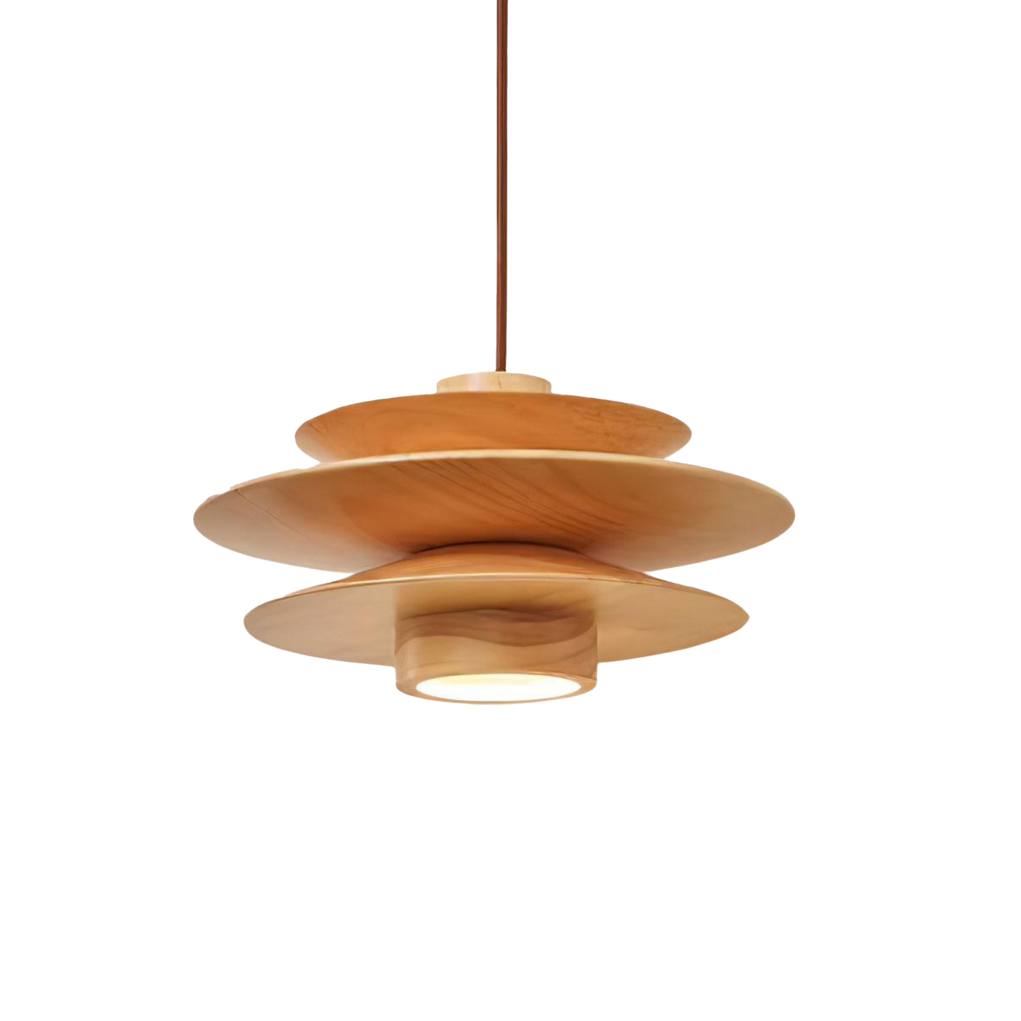 Zarini LED-Holzpendelleuchte