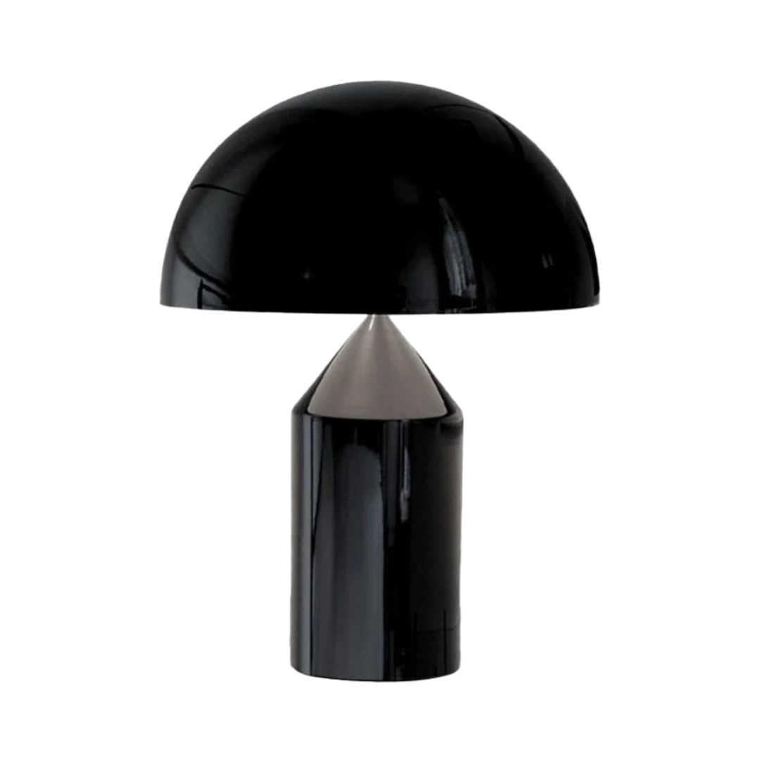 Pilz Tischlampe LED kabellos dimmbar, 3 Lichtfarben
