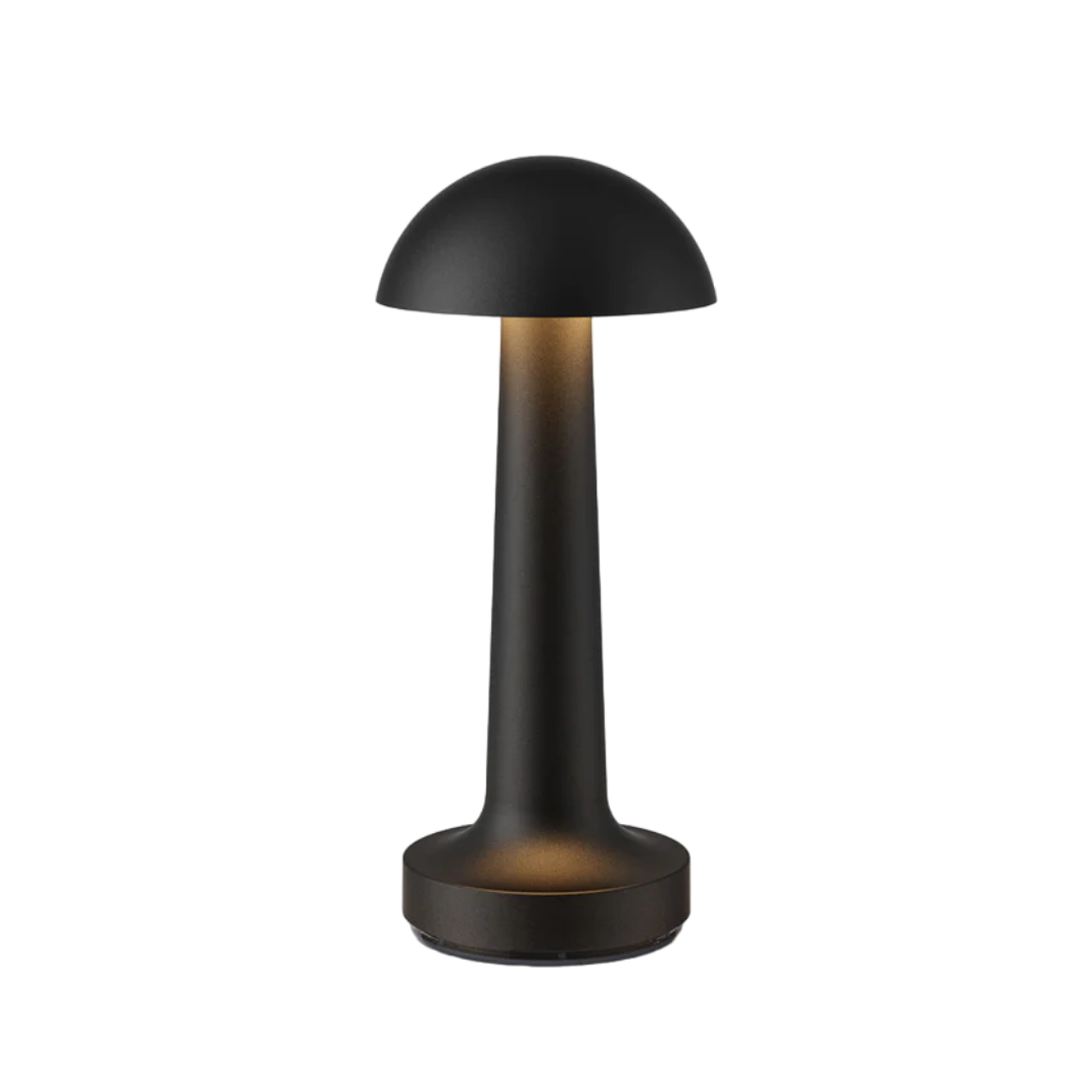 Kabellose LED Tischlampe Metall, Akku, Dimmbar, USB-C
