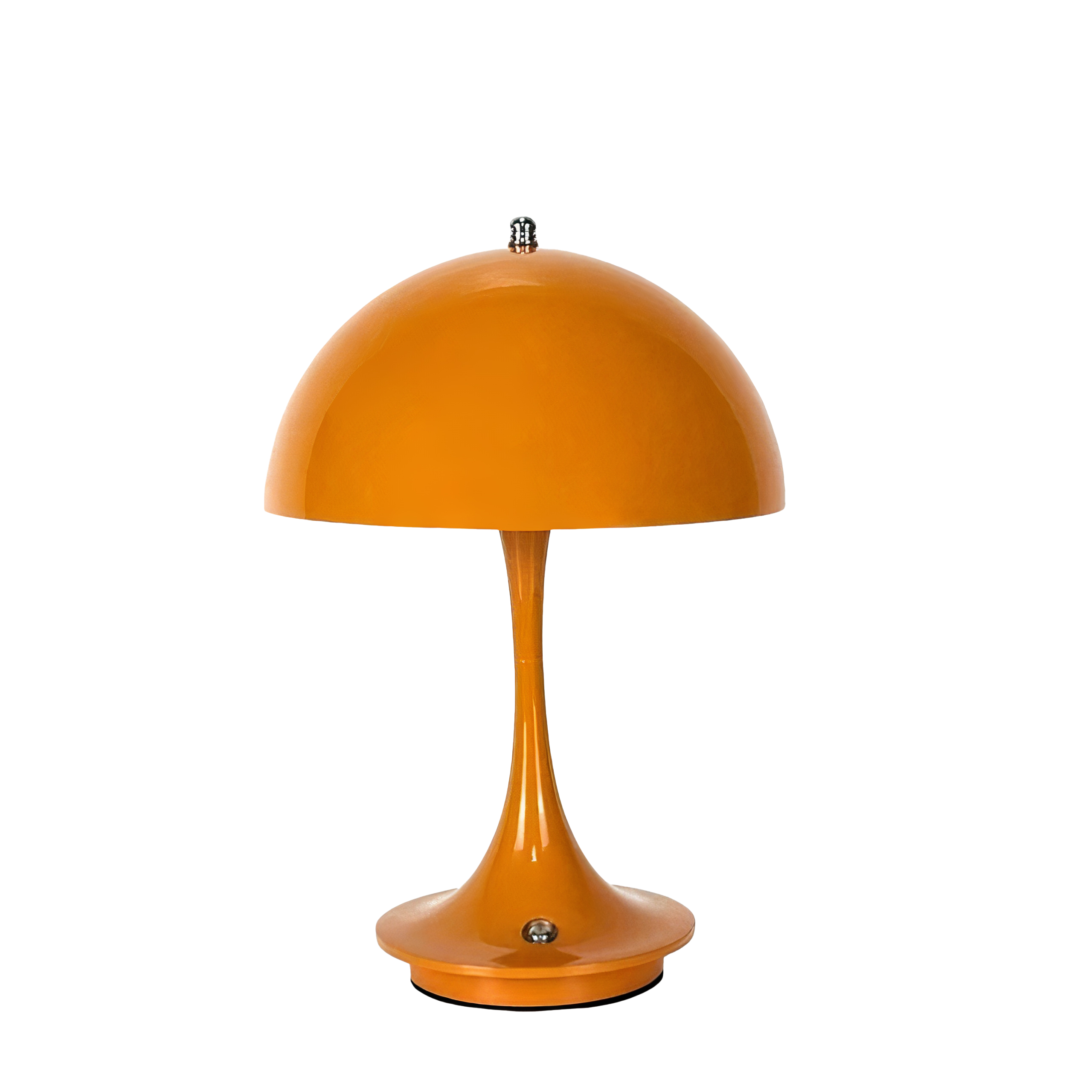 Pilz Tischlampe LED dimmbar Touch, Kabellose Tischleuchte