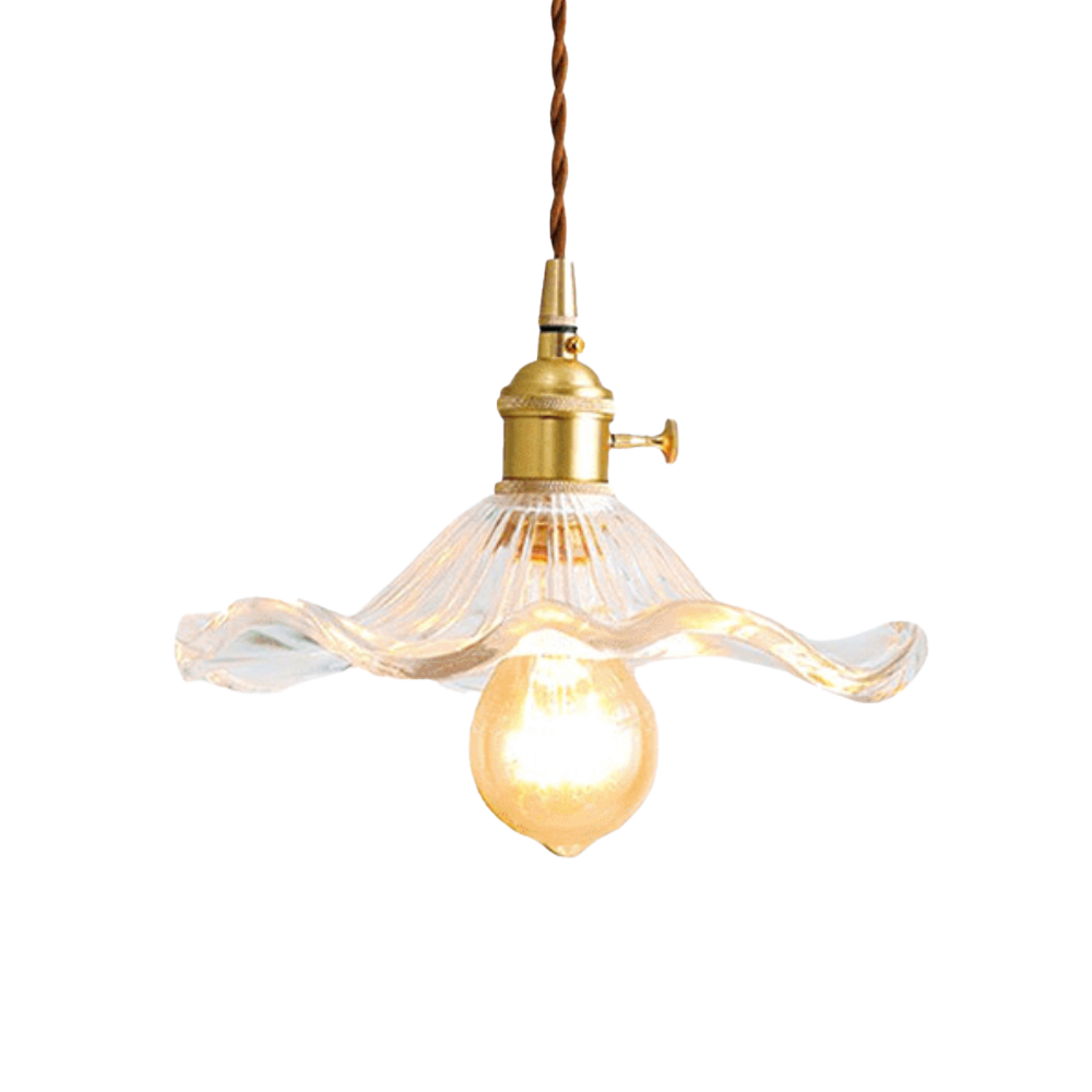 stilvolle Hibiskusblume Lampe