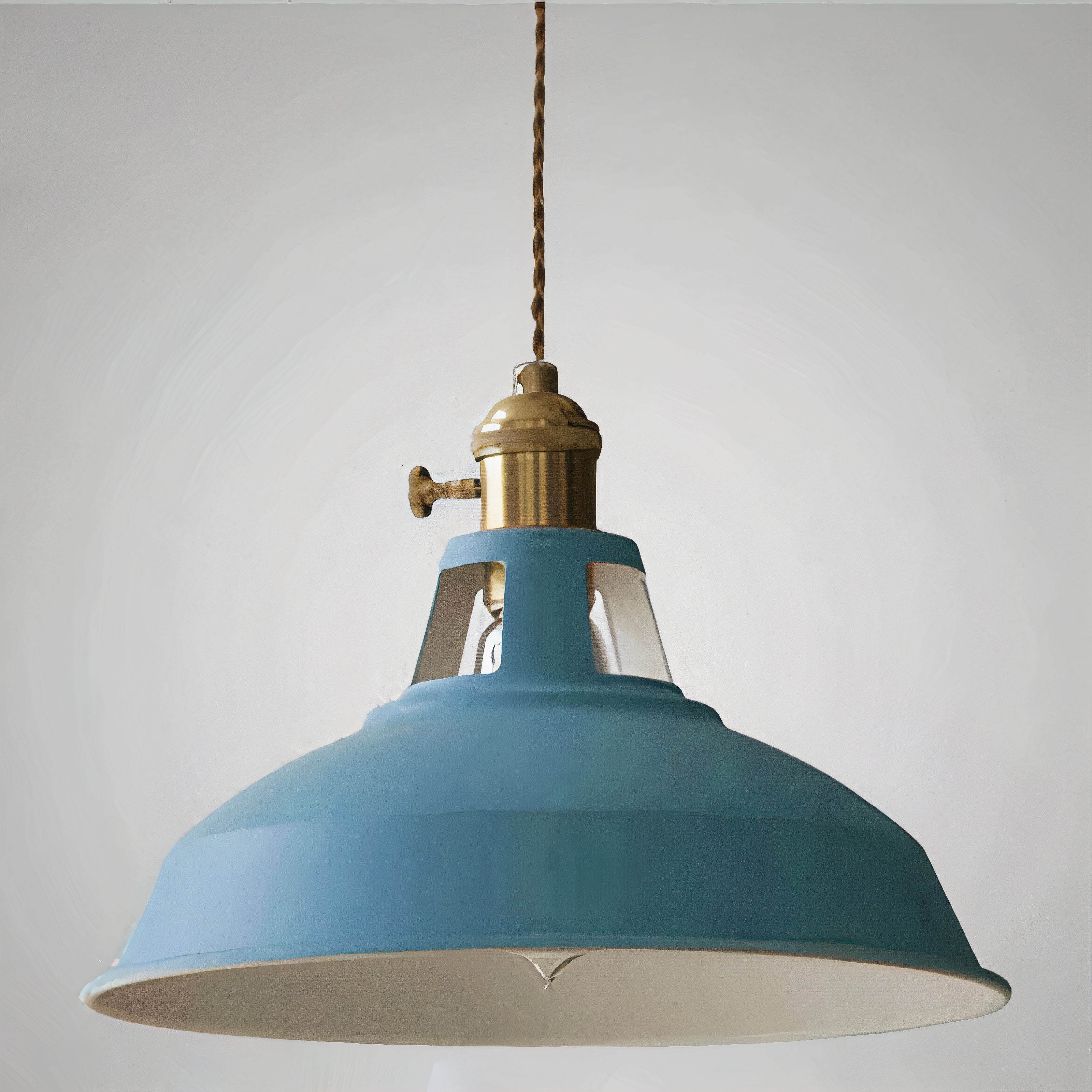 Industrial Pendelleuchte Metall, Retro Hängelampe
