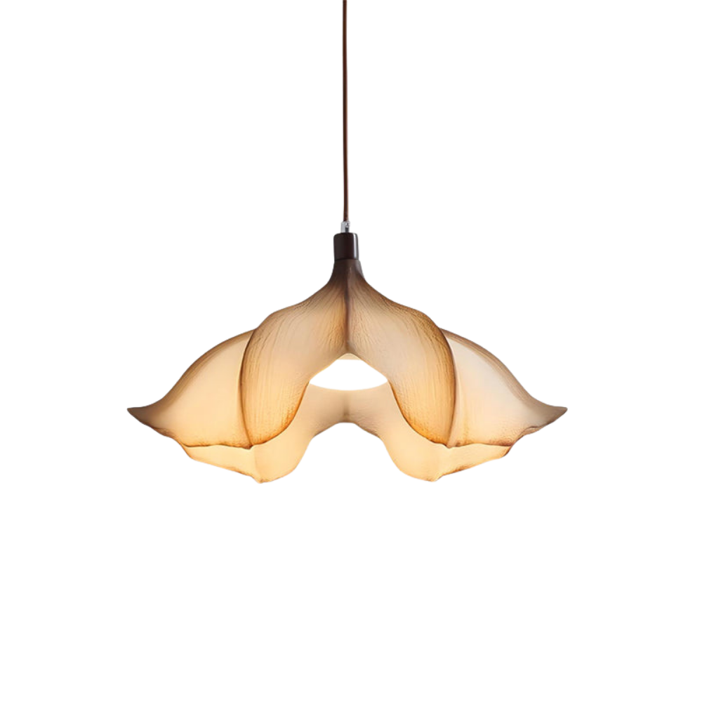 Blumenform Pendelleuchte PETG, Organisches Design, Dimmbar Warmweiß